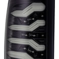 thumbnail image 2 of AlphaRex USA Tail Light Assembly - LED 640010 Pro-Series; Smoke Lens With Red Reflectors; Jet Black Housing; LED; Red Bulb; DOT/SAE Approved; Set Of 2, 2 of 8