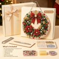 thumbnail image 5 of Christmas Pearl Art DIY Diamond Painting Hanging Suncatcher Ornament, Acrylic Rhinestone Gem Craft Pendant for Window, Wall, Door and Holiday Decor, 5 of 7