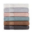 thumbnail image 2 of Divatex Cotton Textured Quick-Dry Bath Towel, Green, 12 X 12, 2 of 2