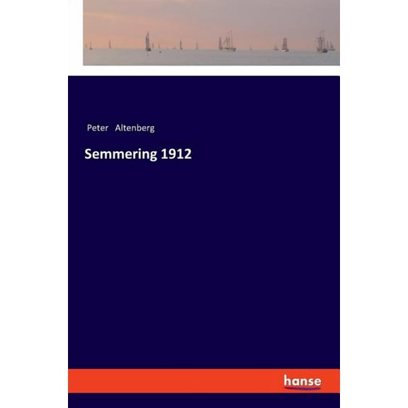 Semmering 1912, (Paperback)