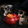 thumbnail image 3 of Halloween Ornaments Candle Holders High-end Ornaments Heart Horror Decorations Props Halloween Decorations, 3 of 5