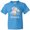 Pacific Blue, variant on Inktastic My Nana Loves me to the Moon and Back Elephant Family Youth T-Shirt