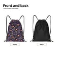 thumbnail image 5 of Kdxio Lavender Flowers Print Drawstring Backpack Bag,Waterproof Draw String Back Sack, Gym Drawstring Bags Swim Bag For Unisex, 5 of 9