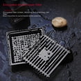 thumbnail image 4 of Desagüe de piso de acero inoxidable negro, desodorante para ducha de baño, tira antibloqueo, cocina y baño, azulejos cuadrados con incrustaciones, lavadora, 4 of 4