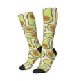 thumbnail image 2 of Balery Cute Avocado Fun Novelty Socks Men'S Women'S Crew Socks Funny Crazy Novelty Socks Quirky And Cool Socks, 2 of 9