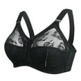 thumbnail image 3 of fatyb Bras for Women Plus Size No Padding Lace Bralettes Full Coverage Wireless Womens Thin Everyday Bras, 3 of 4