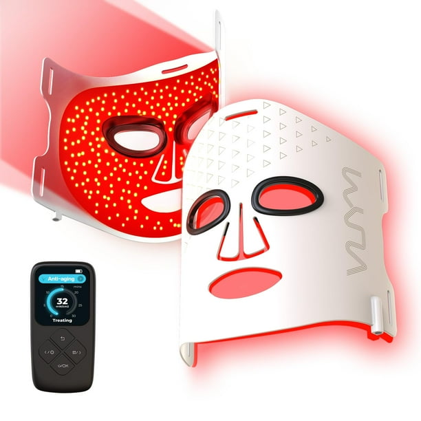Máscara de terapia de luz roja VYM 292 LED infrarrojos para rostro