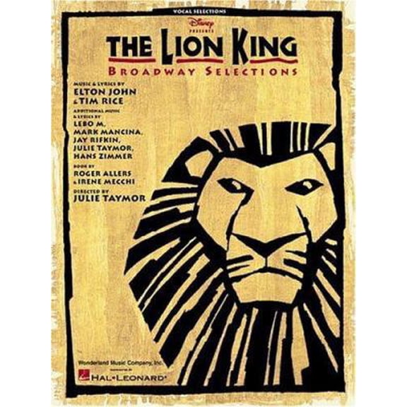 Pre-Owned The Lion King - Broadway Selections (Paperback) 0793591945 9780793591947