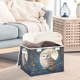 thumbnail image 5 of Storage Box With Lid 16.5x12.6x11.8In Foldable Stacked Household Storage Box Moon Owl, 5 of 7