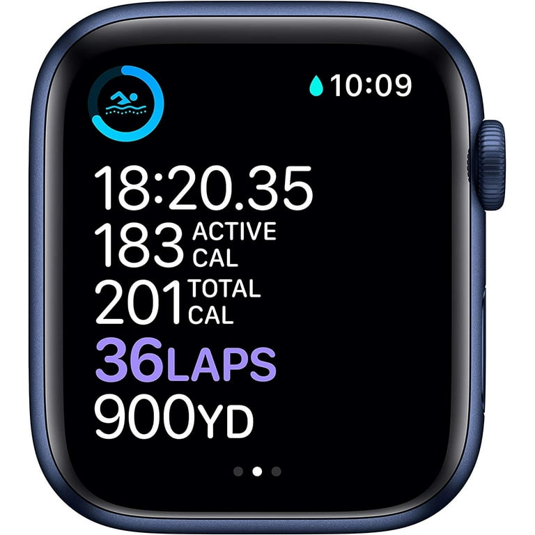 Apple Watch Series 6 (GPS + Cellular 4G LTE, 44mm) - Blue Aluminum