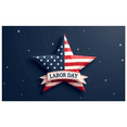 thumbnail image 2 of American Flag Patriotic Decor Labor Day Star Shape Banner Decorative Design for Holiday Celebration Event Display, 2 of 7
