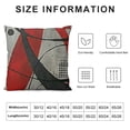 thumbnail image 5 of SHANXI Atomic Pattern Pillow Cases Mid Century Throw Pillow Cover 12x12in, 5 of 5