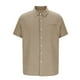 thumbnail image 5 of pstuiky Camisas de vestir de manga corta para hombre, Camisas de manga corta con cuello vuelto y botones sueltos informales de color sólido para hombre camisas casuales para hombre xxl, 5 of 5