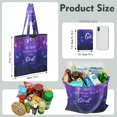 thumbnail image 2 of Watercolor Butterfly Floral Canvas Tote Bag – Romantic Nature-Inspired Reusable Cotton Shopping Bag with Artistic Fantasy Garden & Starry Sky Design for Women, Teens, Aesthetic Gift Lovers, 2 of 7