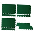 thumbnail image 1 of Lámina de fieltro para casa de muñecas, tejas de madera para techo, corte y costura de fieltro grueso, tela Verde, 1 of 9