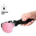 thumbnail image 5 of Cuchara Helado Acero Inoxidable Mango Ergonómico Cuchara Helado Cabeza Curva Cuchara Helado Gelato Sorbete Masa Galleta, 5 of 5