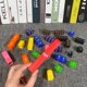 thumbnail image 4 of 51 Uds cubo de porcentaje de fracción matemática torre de pilas de aprendizaje de enseñanza de matemáticas Tmvgtek juguetes de los niños, 4 of 9