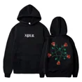 thumbnail image 4 of 2024 XPLR Sam y Colby Pentagram Roses Sudadera con capucha 2024 Parejas Merchandising Ropa de calle de manga larga Mujeres Hombres Sudadera con capucha Moda Clo, 4 of 5