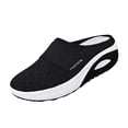 thumbnail image 2 of YOUYEDIAN Orthopedic Dress Shoes for Women Arch Support Slip on Non Slip Running Shoes Lightweight Mesh Stretch Business Casual Shoes Comfort 2026 Orthopedic Shoes (Black), 2 of 5