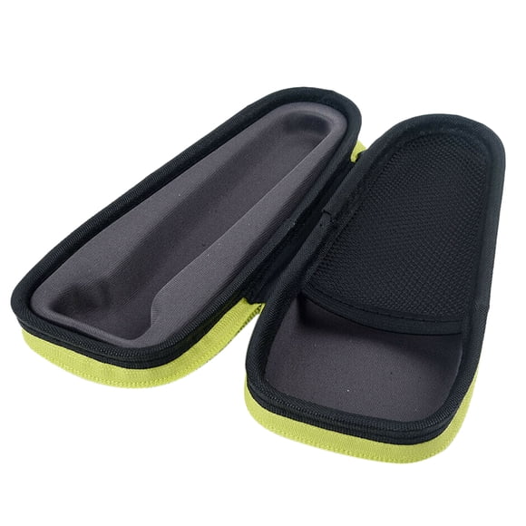 Sac de Rasoir Portable Sac de Rasoir Pochette de Transport Protectrice Sac de Rasoir à Barbe de Voyage (Noir)
