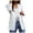 White, variant on Womens Suit Jackets And Blazers Long Sleeve Fayshow0 Fashion Women Turn Down Collar Long Sleeve Casual Coat Cardigan Blouse White
