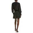thumbnail image 2 of Ramy Brook womens    Clarinda Drop-Waist Mini Dress, s, Black, 2 of 3