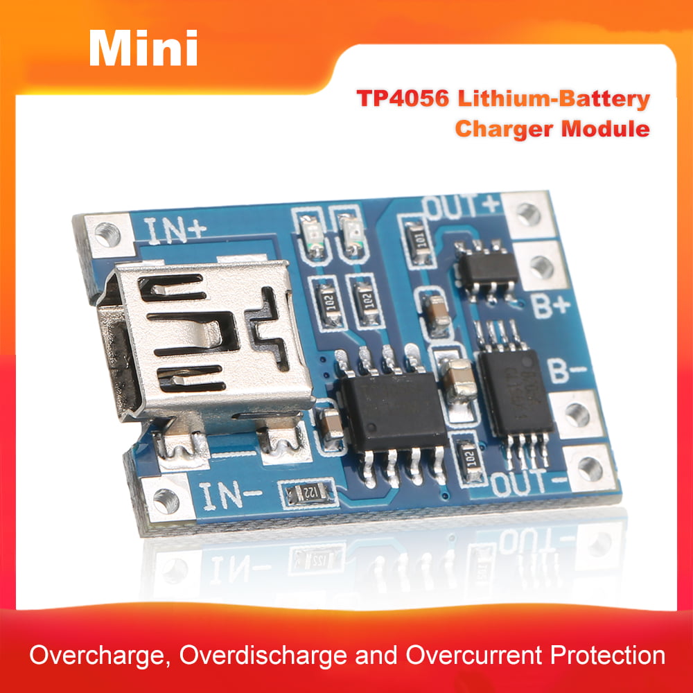 5V Mini USB Charger Module for 3.7V Lithium Li-ion 18650 Battery 4.2V Protection 