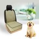 thumbnail image 3 of Accesorios de viaje para perros, cubierta de asiento de coche para perros, cubierta delantera para mascotas para coches, camiones y suvs-Oxford impermeable y nonsli, gris Feliz Sencillez, 3 of 5