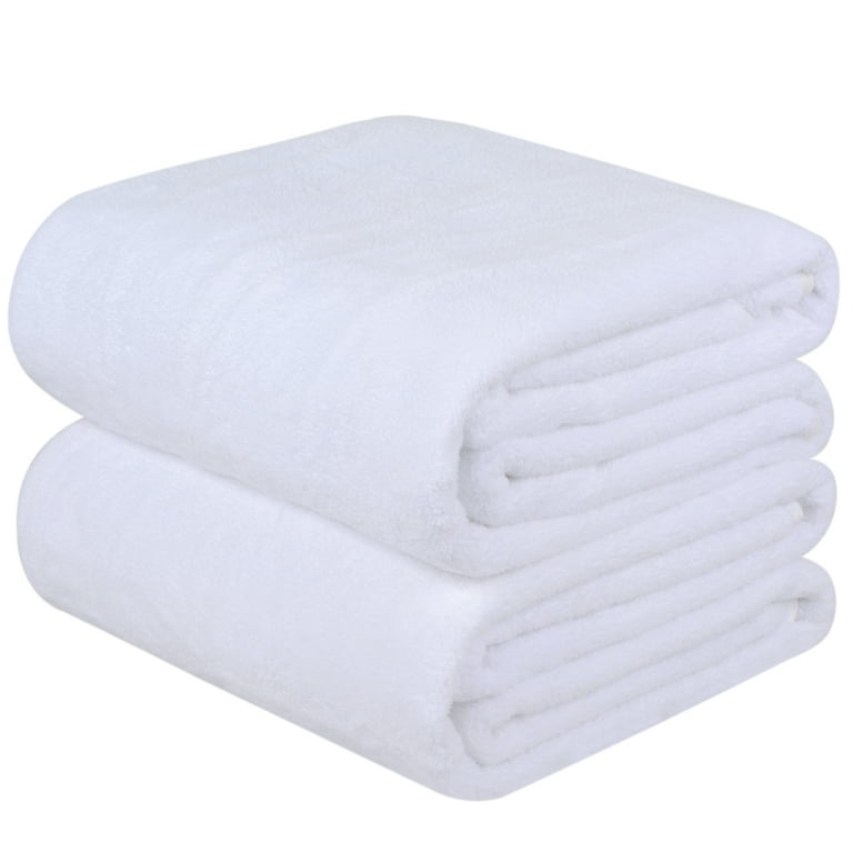 KinHwa Microfiber Bath Towel 30x60inch 2 Pack Extra Large Bathroom  Towels,Ultra Absorbent Shower Towel Set,Quick Dry Soft Bath Sheets for Spa