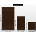 thumbnail image 5 of Utopia Towels 8 Piece Premium Towel Set, 2 Bath, 2 Hand, and 4 Washcloths, 100% Ring Spun Cotton, Highly Absorbent Towels for Bathroom, Sports, and Hotel, Dark Brown, 5 of 8