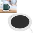 thumbnail image 4 of Coffee Mug Warmer, Energy Saving Power Tea Warmer 55 Degrees Celsius  Constant Temperature Automatic Power Off  For Office For Tea For Coffee White, 4 of 8