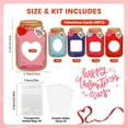 thumbnail image 3 of Tarjetas de San Valentín Giiffu Mason Jar, paquete de 50 unidades, para el aula de niños, 3 of 9