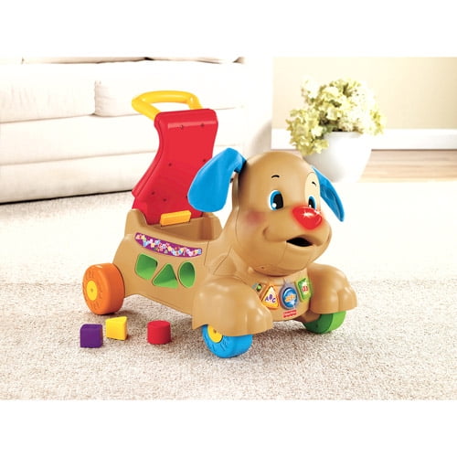 fisher price laugh and learn stride to ride puppy