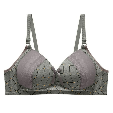 

Bra for Women Push Up Seamless Minimizer Underwire Everyday Bras Comfort Revolution Breathable Memory Touch Bras