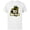 White, variant on Ice Age Scrat Logo 20 Years Anniversary - Short Sleeve Cotton T-Shirt for Adults - Customized-Black