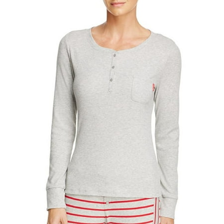 

Calvin Klein Womens Solid Long Sleeve Pajama Top
