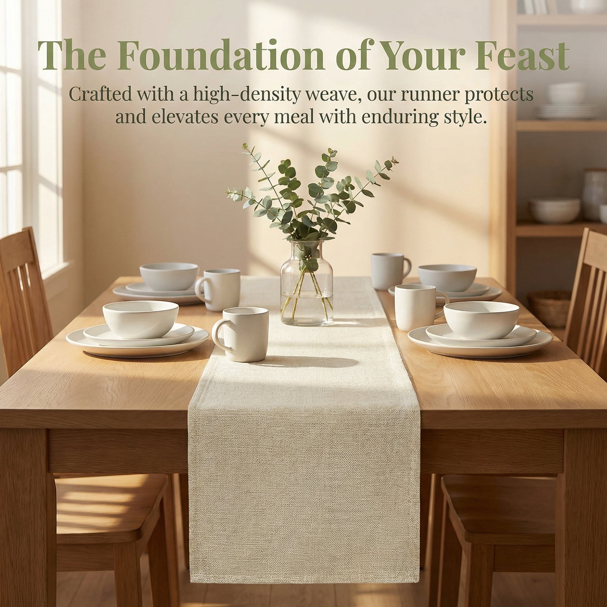 Unique Bargains Birthday Decorations Washable Kitchen Runner Beige 11.8x55.1in