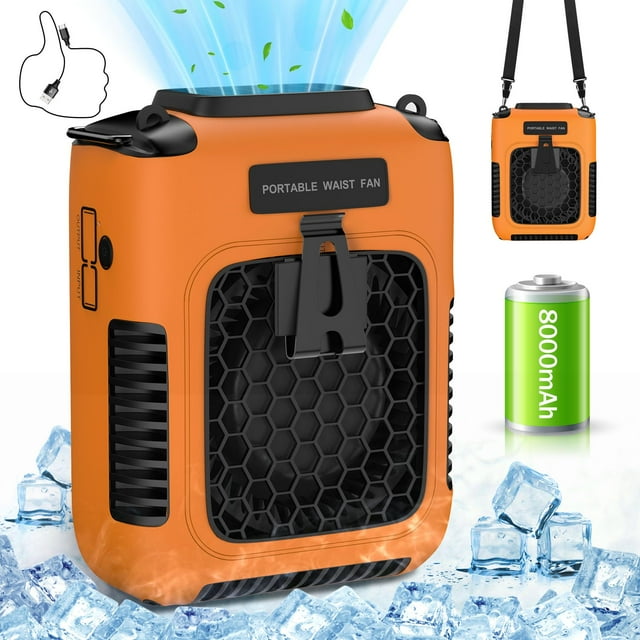 Ventilador personal portátil Dell recargable 8000 mAh 30 h
