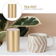 thumbnail image 5 of 1 bote de té sellado, simple, de cobre, portátil, para guardar hojas de té., 5 of 5
