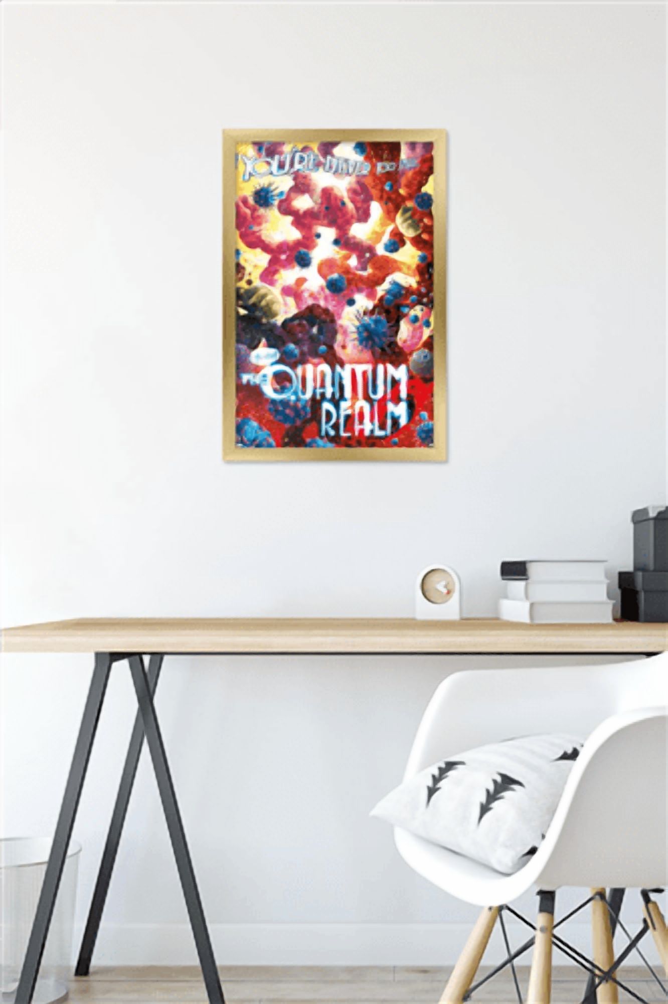 Marvel: Hero Lands - Quantum Realm Wall Poster, 14.725" x 22.375" Framed