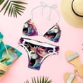 thumbnail image 6 of Starry Unicorn Women's Swim Suit Bikini Set 2-Pack with Detachable Sponge and Adjustable Strap for Beach and Pool Parties, 6 of 6