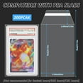 thumbnail image 3 of Xianyou-40 0 Pcs Pochettes pour Plaques Classées PSA Ultra Protection Plaque de Carte Classée PSA Pochettes Refermables pour Carte Baseball Football Gaming Cartes à Collectionner, 3 of 4