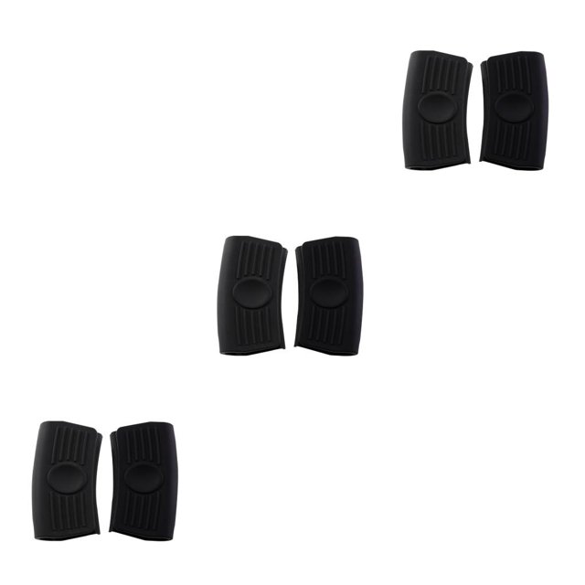 Matsuzay 2 piezas de soporte para mango de olla, funda aislante, Protector antideslizante resistente al calor, Clip de silicona grueso para Type4 NO4