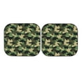 thumbnail image 7 of Balery 2 Piece Camouflage Dinosaur Car Windshield Sun Shade|Foldable Front Windshield Shade for Car Front Window for Most Sedans SUV Truck-Large, 7 of 7