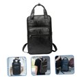 thumbnail image 3 of OUNONA Drummer Accessories Drumstick Backpack Black PU 1Pcs For Daily Use, 3 of 8
