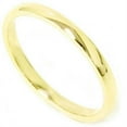 thumbnail image 1 of 2mm 14K Yellow Gold Plain Polished Wedding Band, 1 of 1