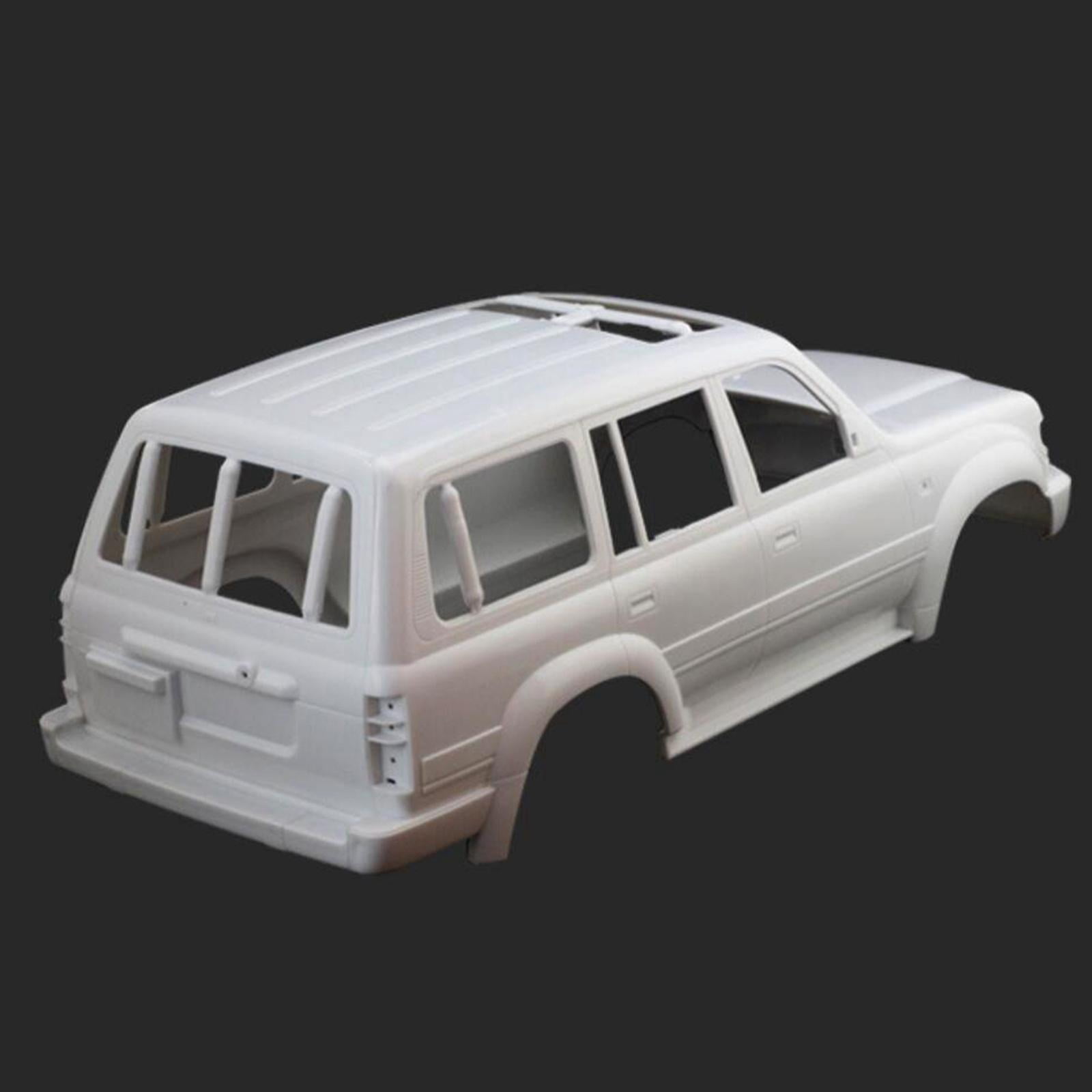Fancyes 1/10 Scale Clear RC Pickup Truck Body Shell For SCX10 Crawler Cars - Unpainted Upgrade Part