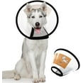 thumbnail image 4 of EWASWON Adjustable Pet Recovery Collar Cat Cone, Soft Edge Plastic Dog Cone Anti-Bite Lick Wound Healing Safety Practical Protective Collar 12 inch, 4 of 9