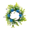 thumbnail image 2 of FastXmas 10 Inch Easter Wreaths for Front Door with Eggs, Artificial Eggs Door Wreath, Easter Decorations fo Home Wall Window Indoor Outdoor Spring Holiday Decor, 2 of 6