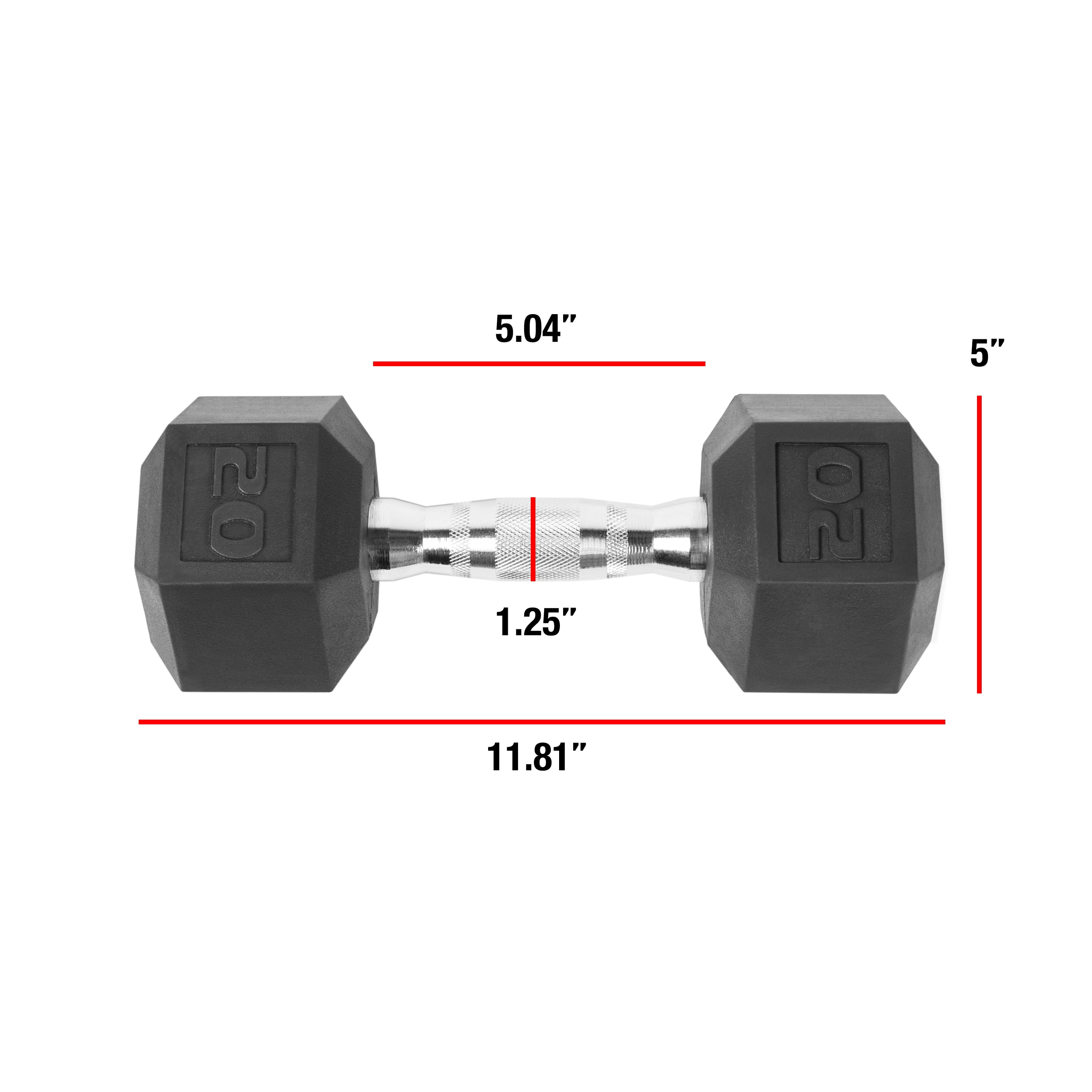 Barbell Rubber Coated Hex Dumbbell Hand Weight Set Avail 5 8 10 12lb Pair/Single 
